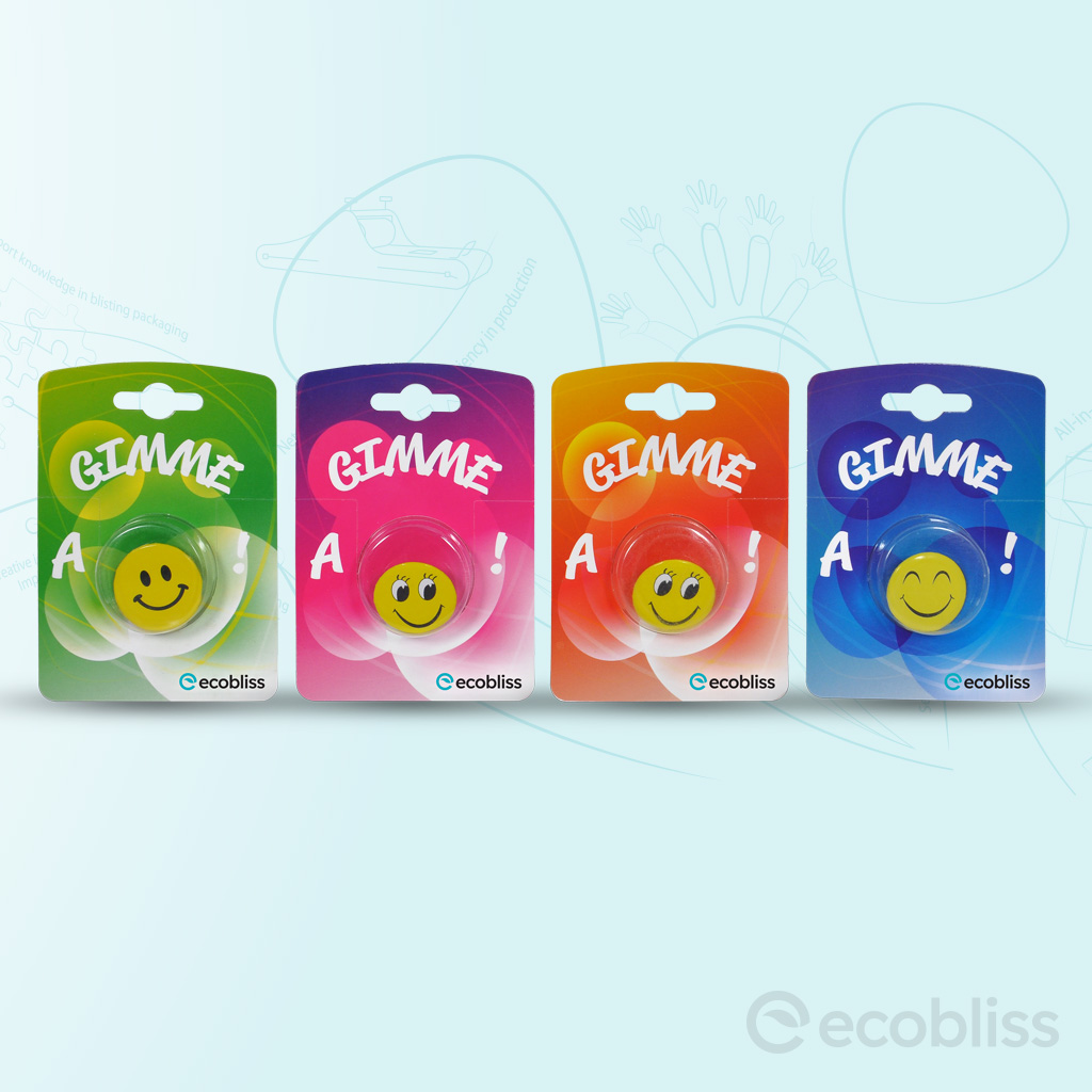 Cold-seal blister packaging for retail pharma products